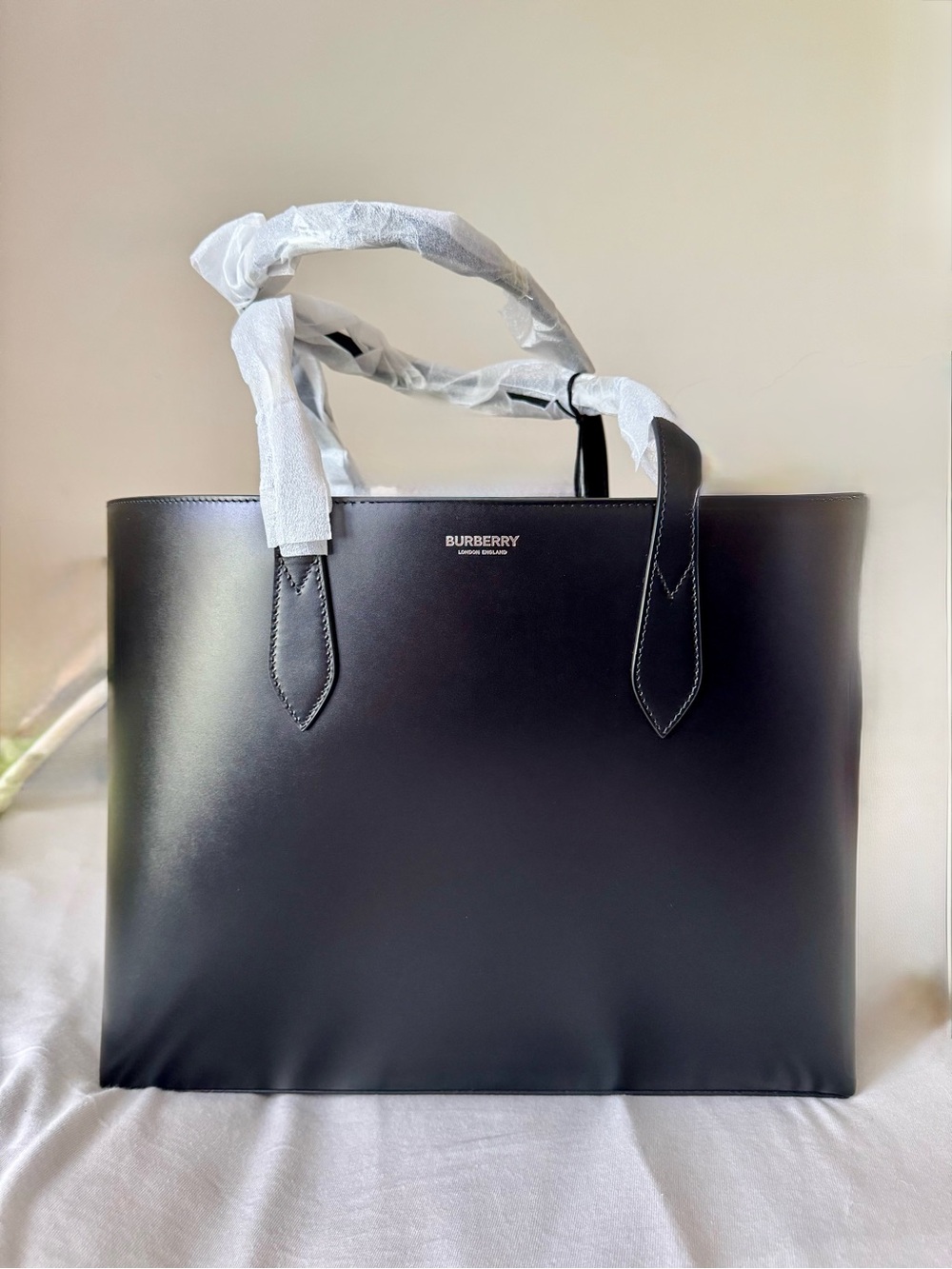 Burberry Black Lavenby Tote
